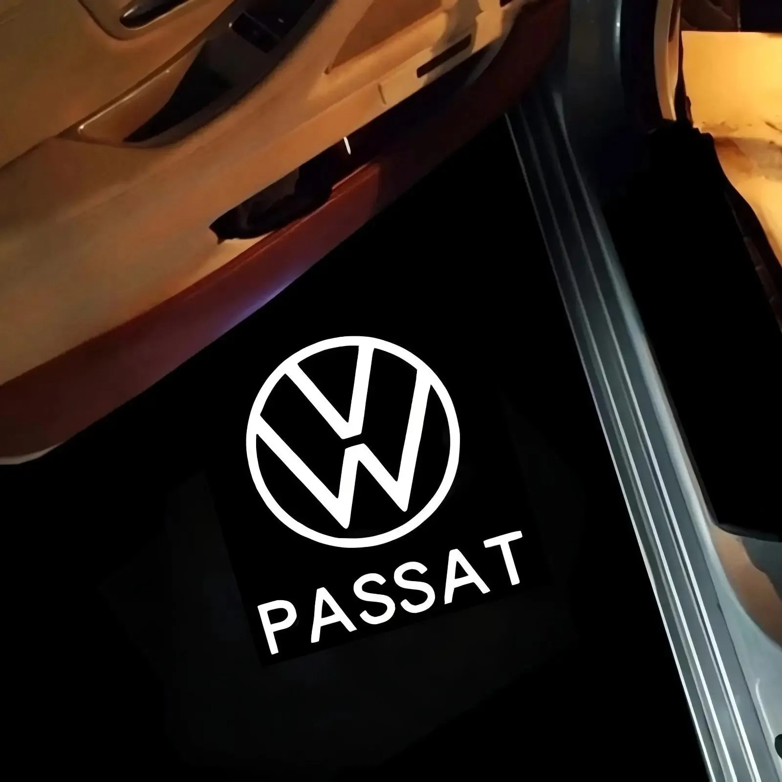 Aplicable a la lámpara de bienvenida Volkswagen Golf 7 Passat B6 B7 B8 B9 CC Tiguan Speedster lámpara de puerta LED