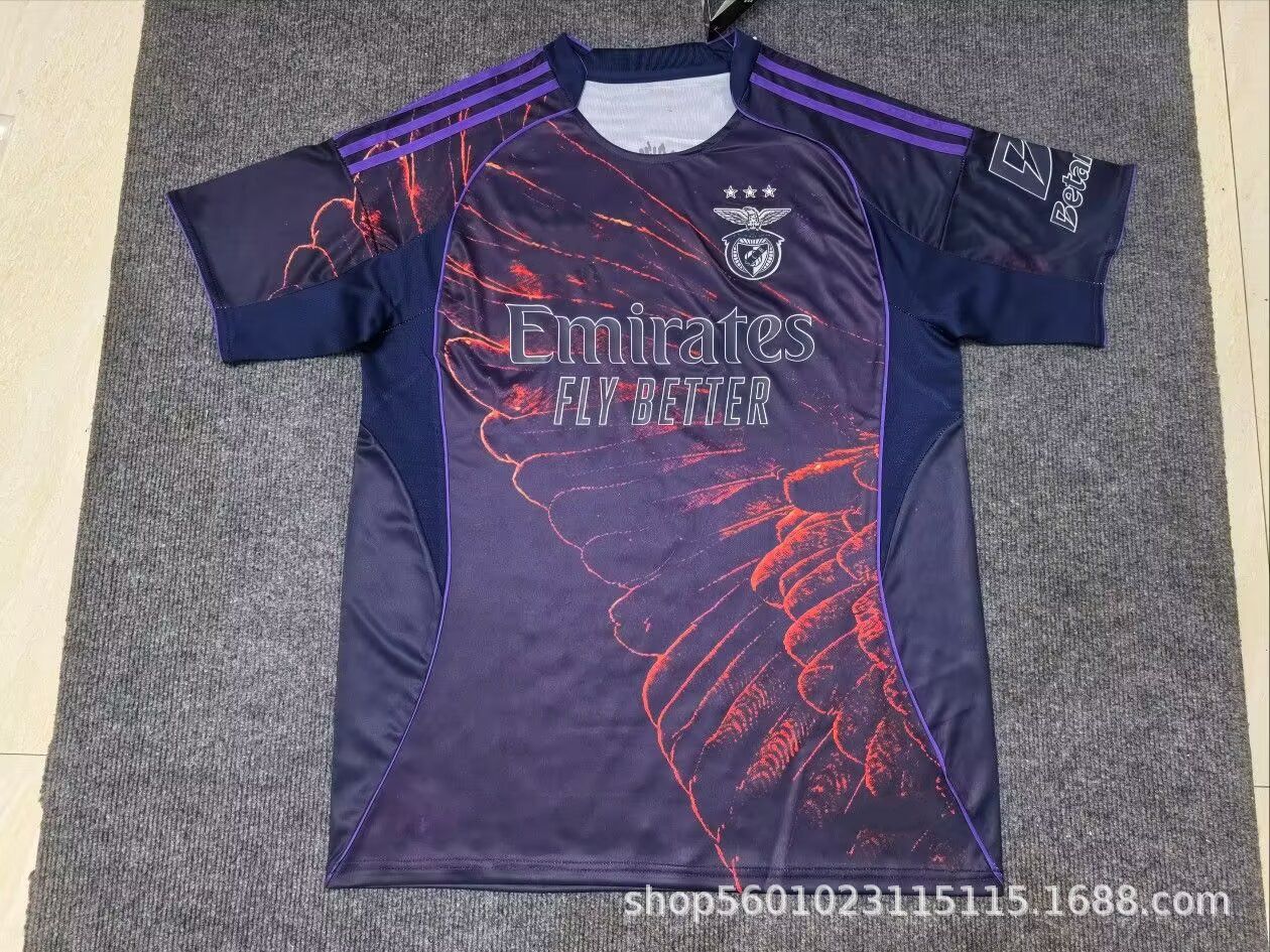 2526 Serie A Superliga Portuguesa AC Juve Inter Miami Benfica Nápoles Camisa de fútbol