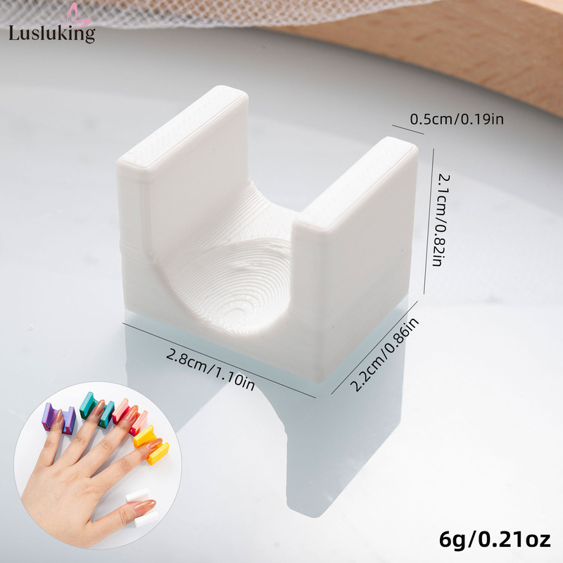 クロスボーダー新 5D マニキュア固定フィンガーホルダー 3D 印刷ベルベット表面 DIY アートマニキュアホルダーマニキュアツール|undefined
