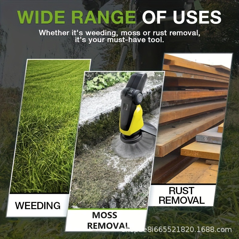 Lawn mower steel wire weeding blade 6inch grass cutting head weeding disc garden accessory blade