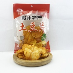 Bihui Guizhou Potato Chips Agricultural Research Institute Spicy Flavor Fresh Potato Chip Puff Stands Popularity Snack Wholesale