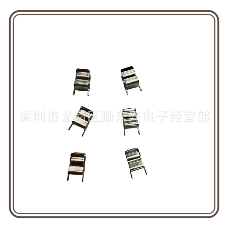 6*30MM 台产保险丝管夹子环保 0.5厚夹 ROHS 保险座 保险盒