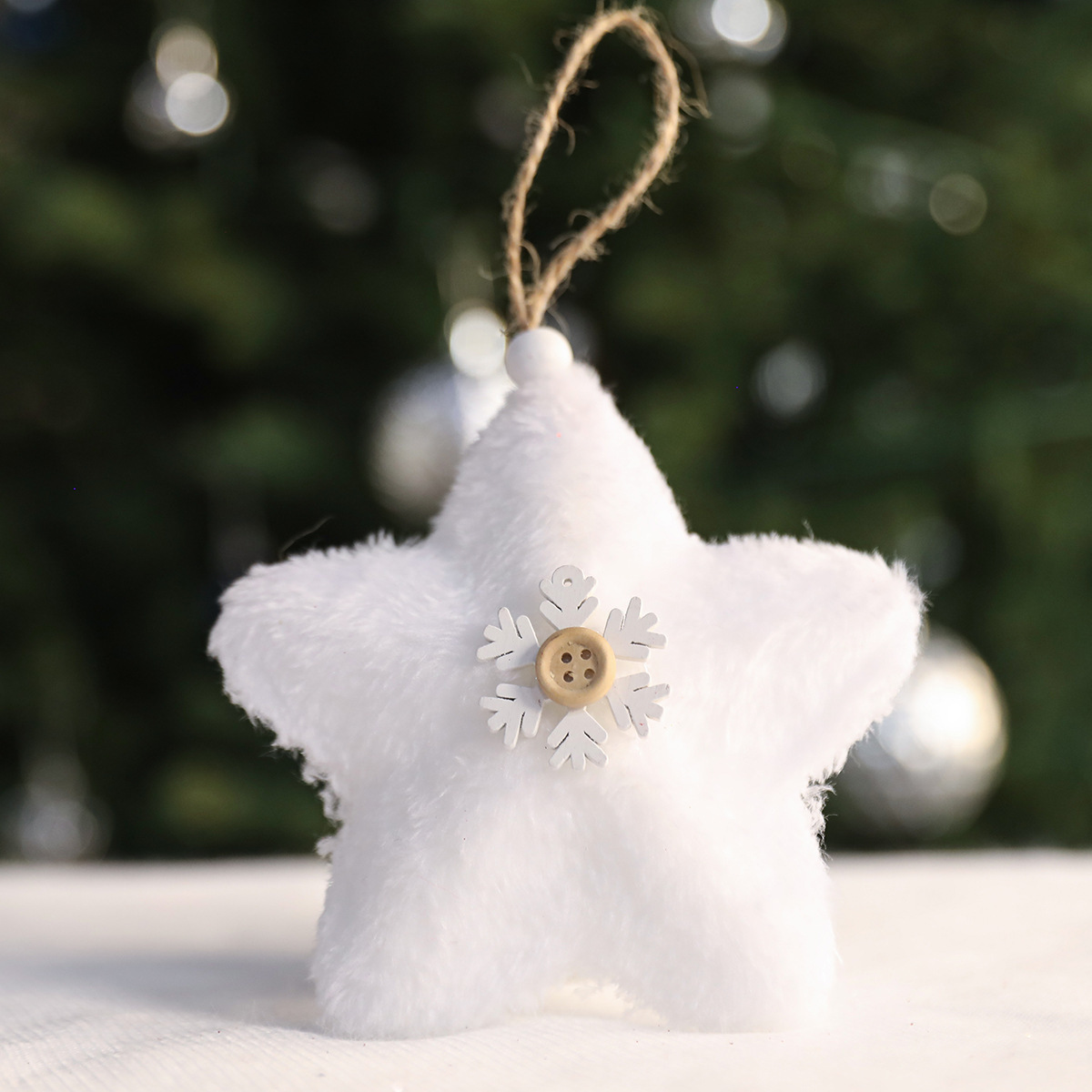 [Selección exclusiva] decoraciones de Navidad Santa colgante colgante de peluche calcetines de Navidad string colgante árbol de Navidad