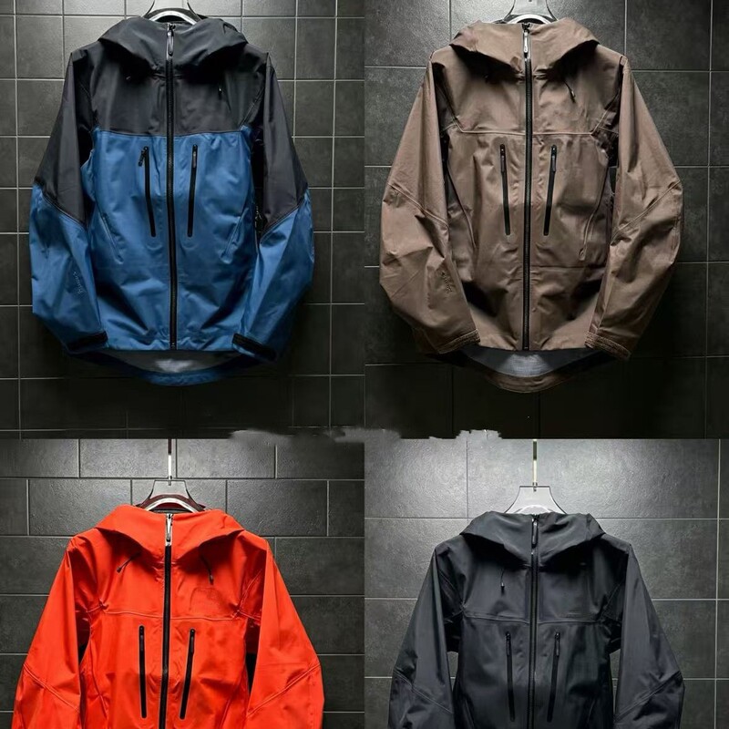 Foreign Trade Beta SV8 Bird Style Hard Shell Single-Layer Men's Glue-Sealed Jacket with Hood for Outdoor Sports