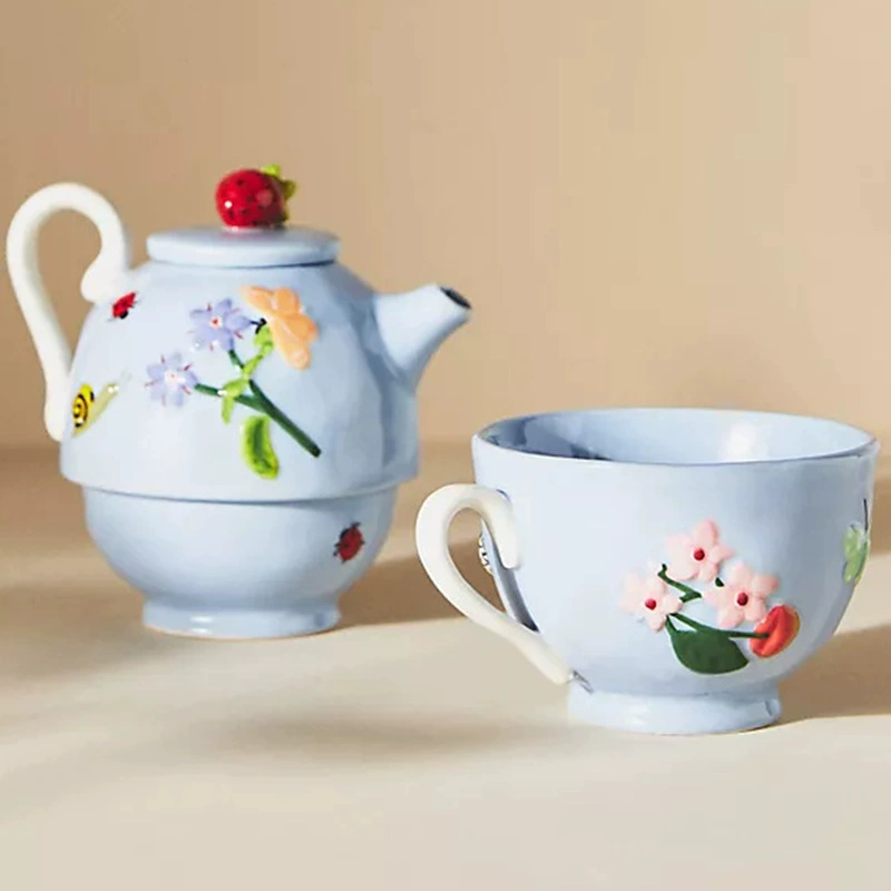 Afternoon tea, creative flavored tea, tea set, European style