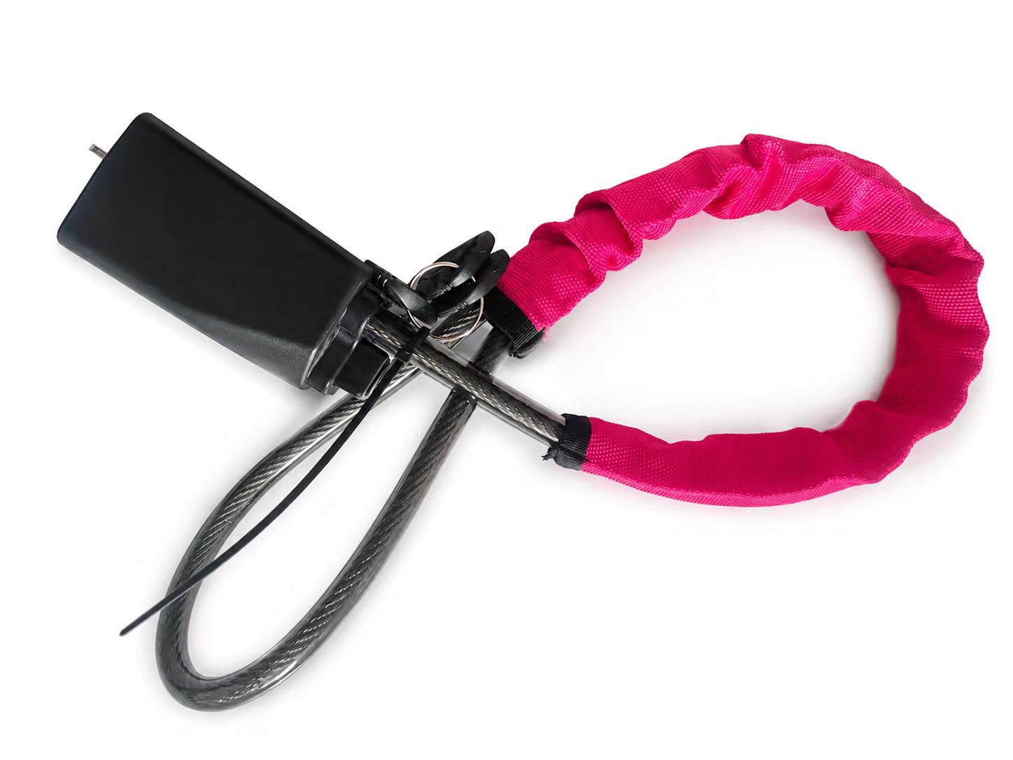 Car steering wheel seatbelt buckle lock, vehicle anti-theft lock, car interior anti-theft products supplied directly from the factory