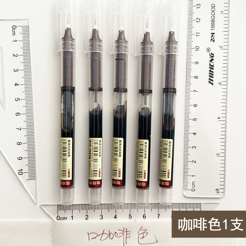 Роллерперовая ручка Quick-Dry, наконечник 0.5 мм, цветные цвета для начальной школы, один или 12 шт