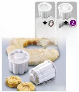 DIY торт плесень 2pcs Stereo Flower Model Fondant Biscuits Queen Model Большое количество оптовых оптовых оптовых