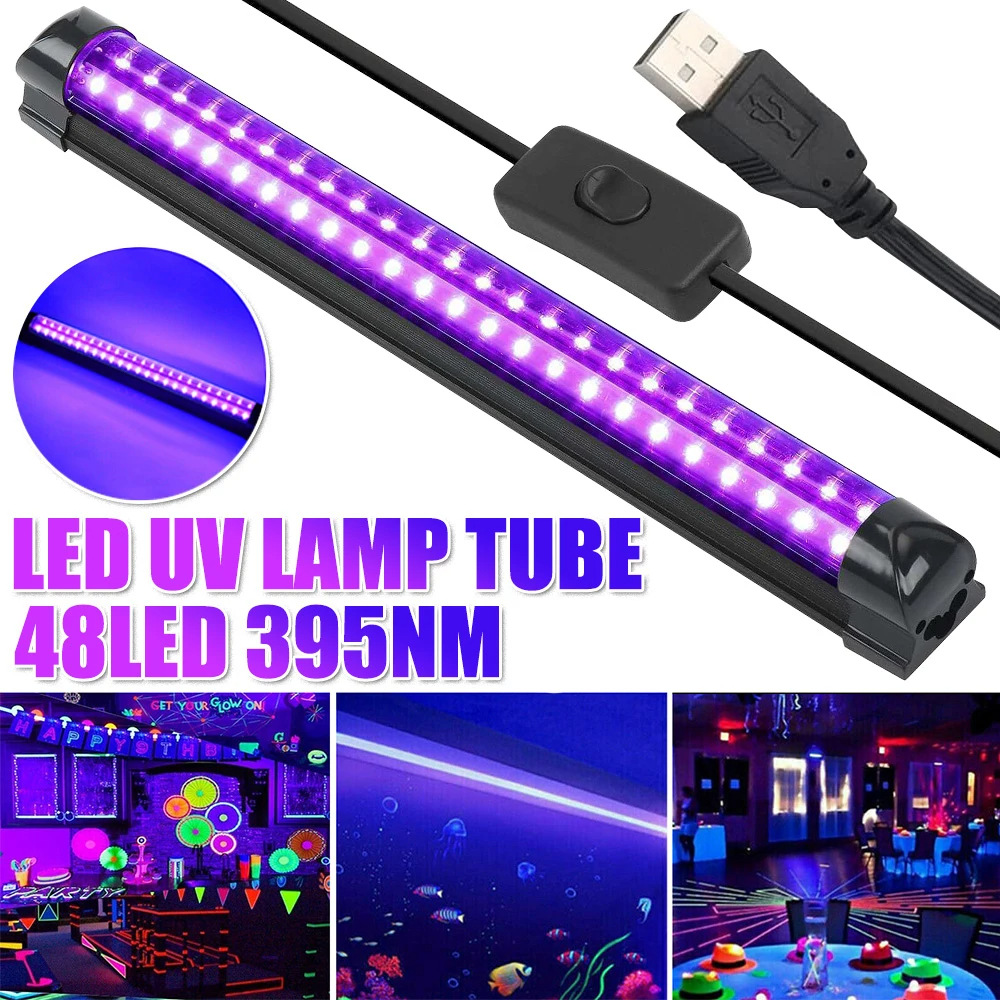 Transfronteriza nueva lámpara de la etapa de detección fluorescente T5 lámpara púrpura lámpara de curado UV LED lámpara de tubo UV bar KTV