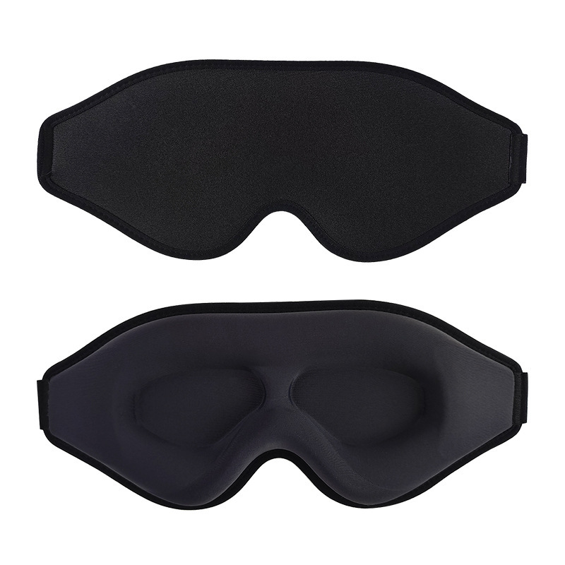 新しいアイマスク遮光睡眠 3D 立体オールインワン非圧迫旅行低反発溝睡眠アイマスク卸売|undefined
