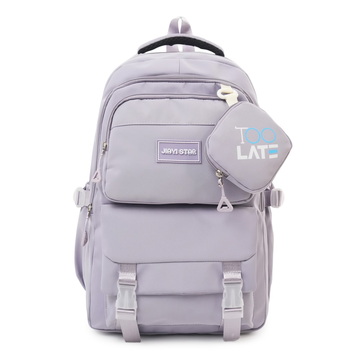 Mochila de dibujos animados de gran capacidad, mochila de escuela secundaria simple y encantadora, tendencia casual para estudiantes universitarios, libro de parejas