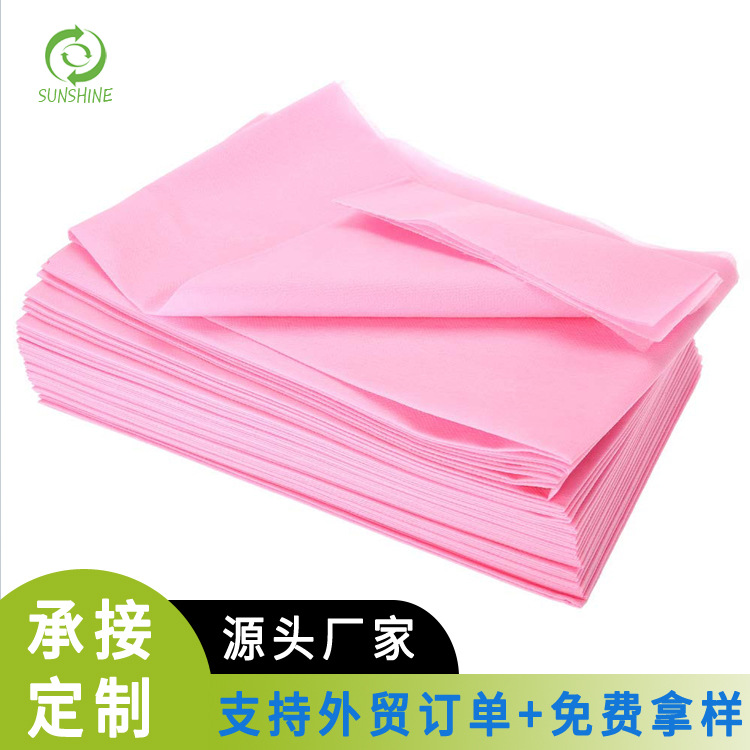 医用无纺布切片床单美容院按摩桑拿护理床单一次性防水防油床单