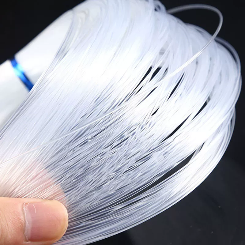 Elastic transparent nylon fishing line, silk threads, accessory, wholesale
