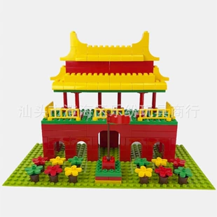 Крупный конструктор: подъёмный кран с электроприводом