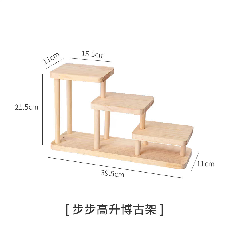 木造のティーカップの棚の博古棚の赤い木のデスクトップの新しい中国式のデスクトップの収納棚のティーポットの茶器の置物棚|undefined
