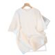 Summer Short-sleeved T-shirt Men's Trendy Brand All-match Loose Cotton Half-sleeved Round Neck Top Hong Kong-style Letter Printed Women's T-shirt