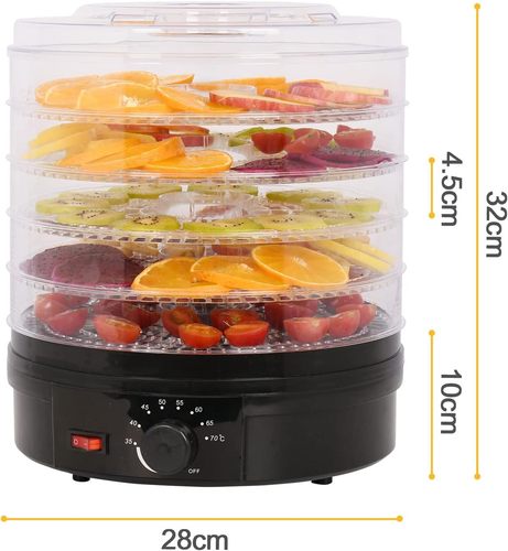 Household small dehydrator fruit vegetable dry fruit machine pet snack drying machine meat food dryer cross-border