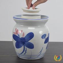 ✅景德镇泡菜坛子家用土陶腌菜酸菜咸菜罐陶瓷老式四川加厚东北密