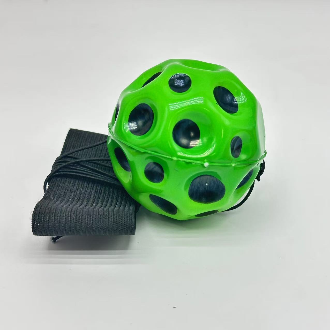 Pelota elástica de pulsera Stitch Moonstone para niños, juguete de cuerda, pelota saltarina, pelota de fuerza para muñeca, pelota de fitness al por mayor
