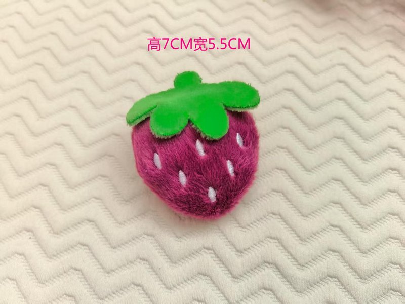 可爱卡通毛绒熊猫草莓熊维尼熊公仔玩偶胸针包包拖鞋配饰辅料配件|undefined