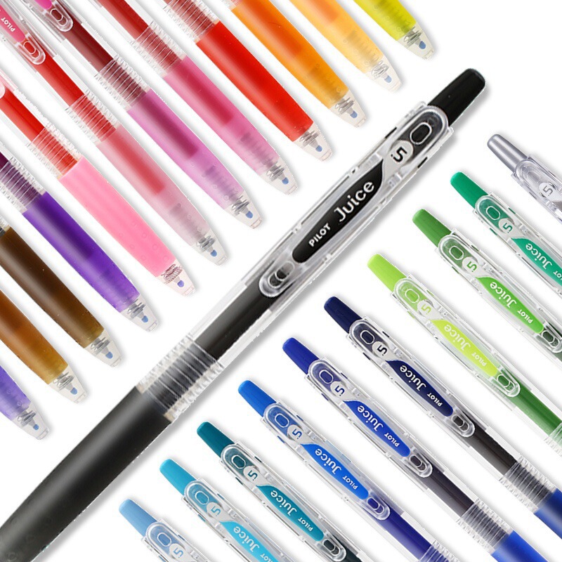 Japan PILOT Baile Juice Pen juice Press Color Gel Pen 0.5mm Hand Account Pen DIY suit 10EF Japan PILOT Baile Juice Pen juice Press Color Gel Pen 0.5mm Hand Account Pen DIY suit 10EF