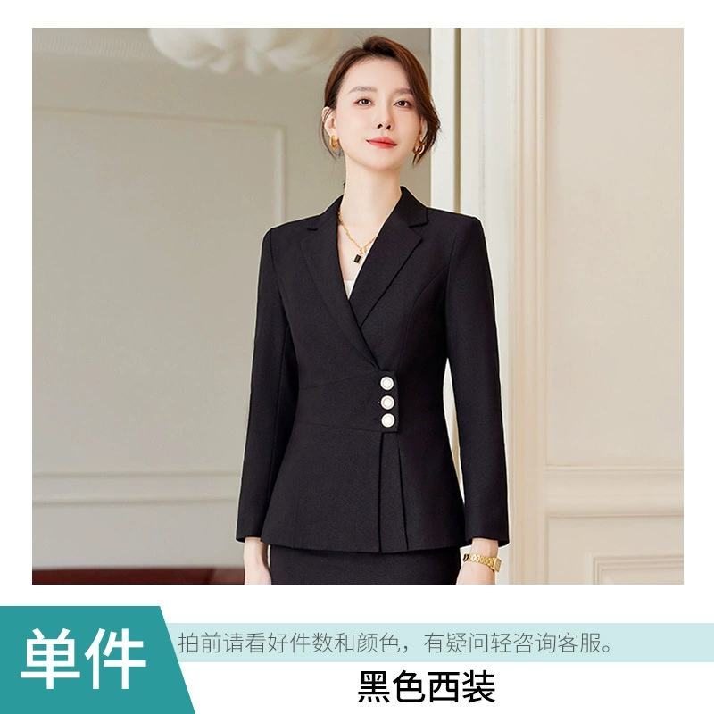 Autumn overall for hotel, classic suit jacket