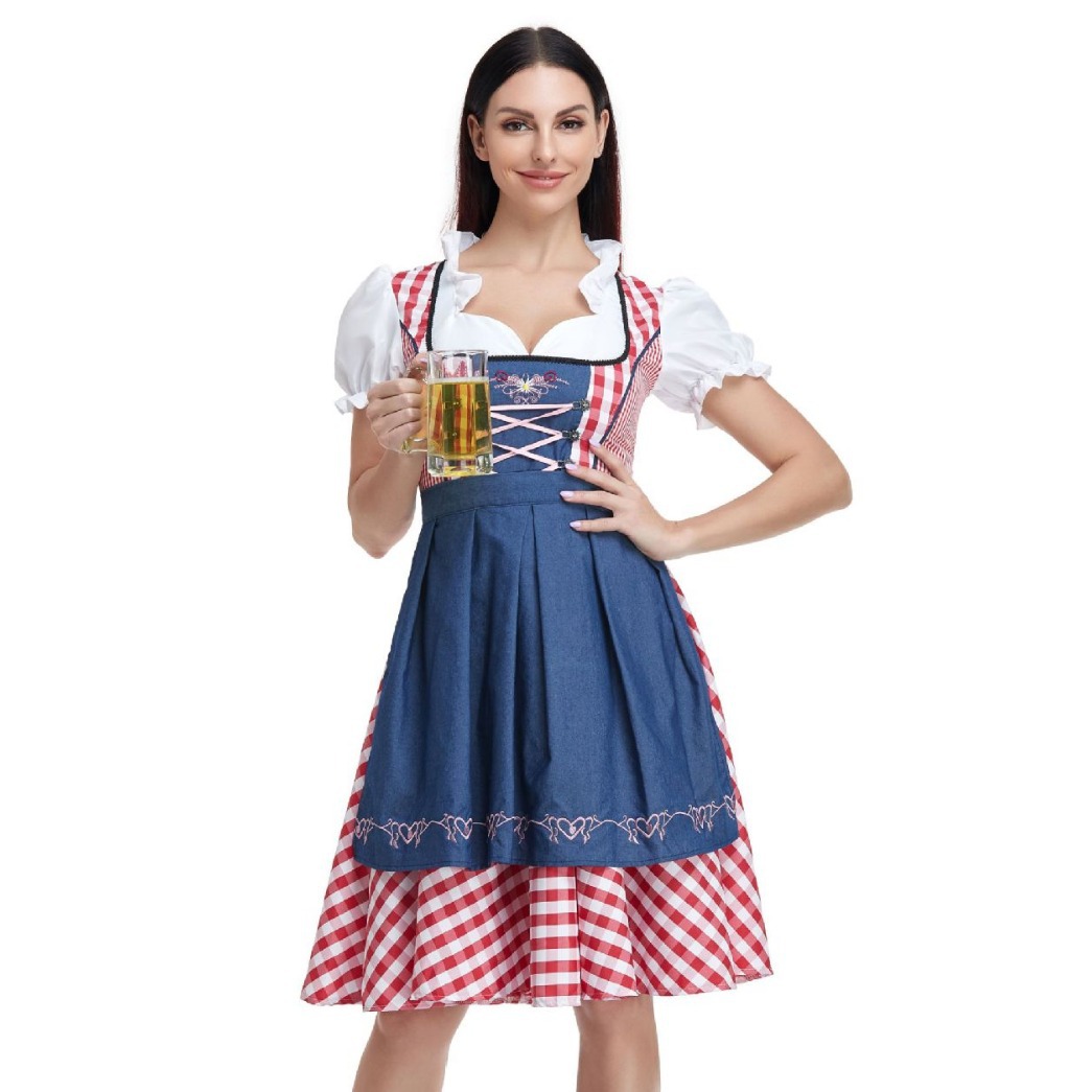 Festival de la cerveza trajes de estilo nacional trajes de cerveza trajes de banquete de camarera trajes de sexo dirndl
