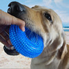 大型犬金毛带刺tpr狗玩具洁齿磨牙狗玩具狗狗玩具耐咬发声玩具球|ru