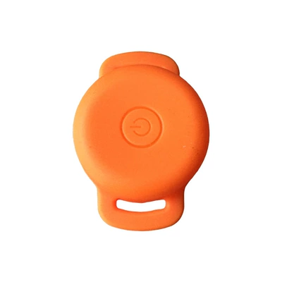 Mini GPS pet locator, anti-lost device for dogs, cat collar, waterproof tracker for lost pets (GPS Locator) - 3518mm500mah-f36-orange-collar