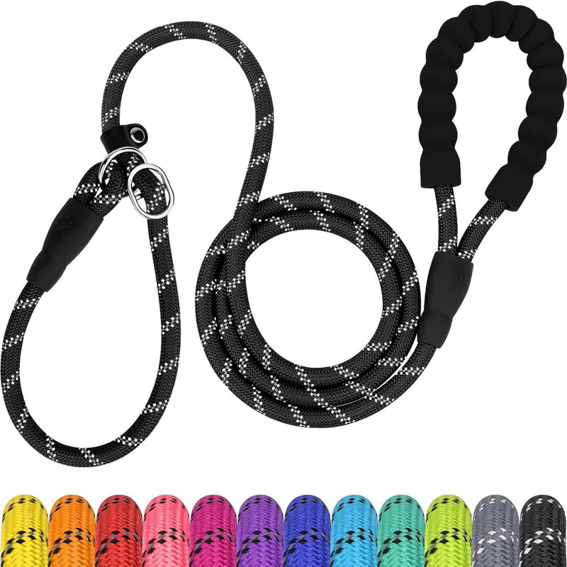 Explosion-Proof Integrated Thickened P Rope Hand-Held Running Dog Leash Reflective Night Safety Outdoor Dog Leash