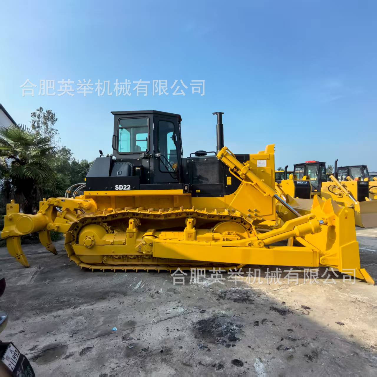 Shan empujando SD22 bulldozer Shan empujando SD16 bulldozer Shan empujando SD32 gran bulldozer maderer