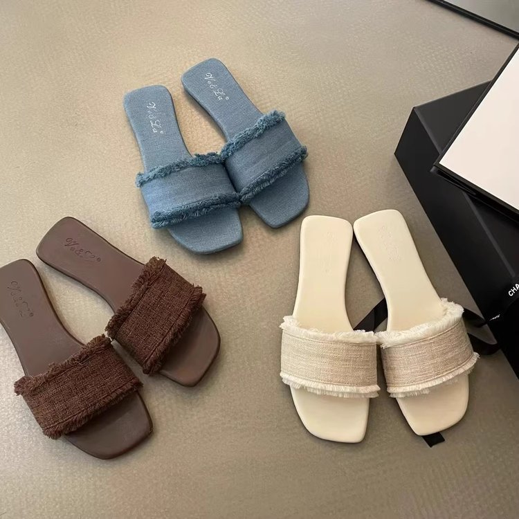 Fairy Style Summer Retro Temperament Cross Strap Roman Shoes Beach Shoes Soft Sole Open Toe Buckle Strap Sandals for Women
