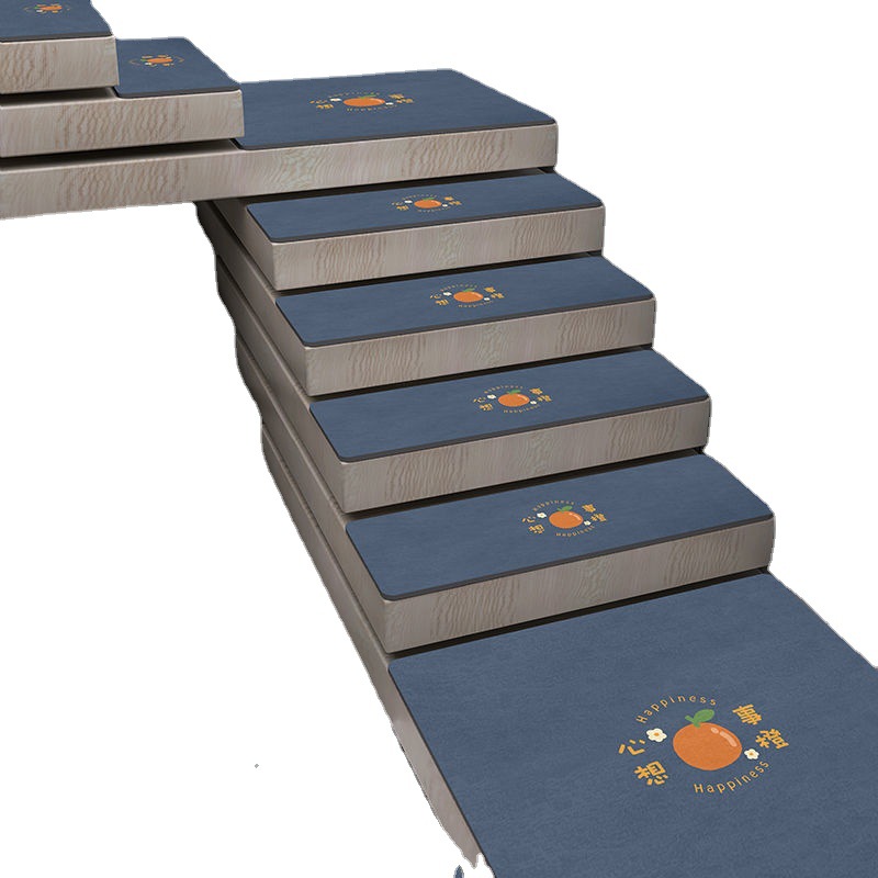 階段ステップマットシンプルな家庭用防音階段マットは珪藻泥の吸水に適しています。 ホーム＆キッチン 7sGood通販