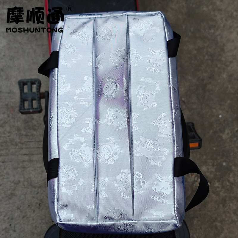 New National Standard Segmented Electric Vehicle Elevated Shock Absorbing Cushion Cover Battery Car Rear Seat Thickened Sunscreen Waterproof Soft Cushion