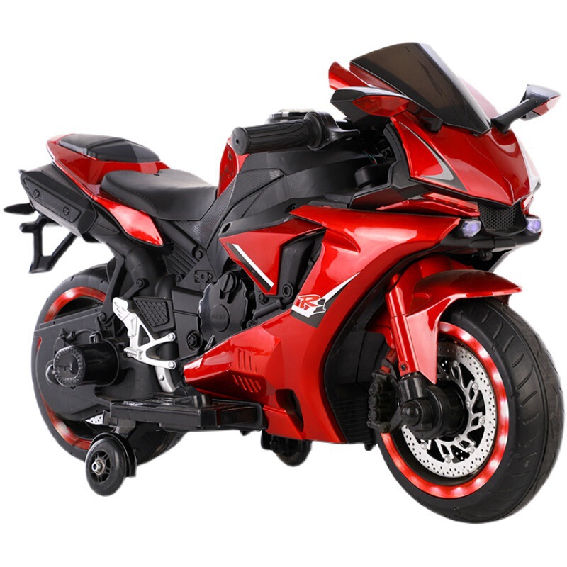 ミュージカル電動バイク大型ファッショナブルな男性と女性の赤ちゃんは座ることができる充電式バッテリーカーおもちゃベビーカー|undefined