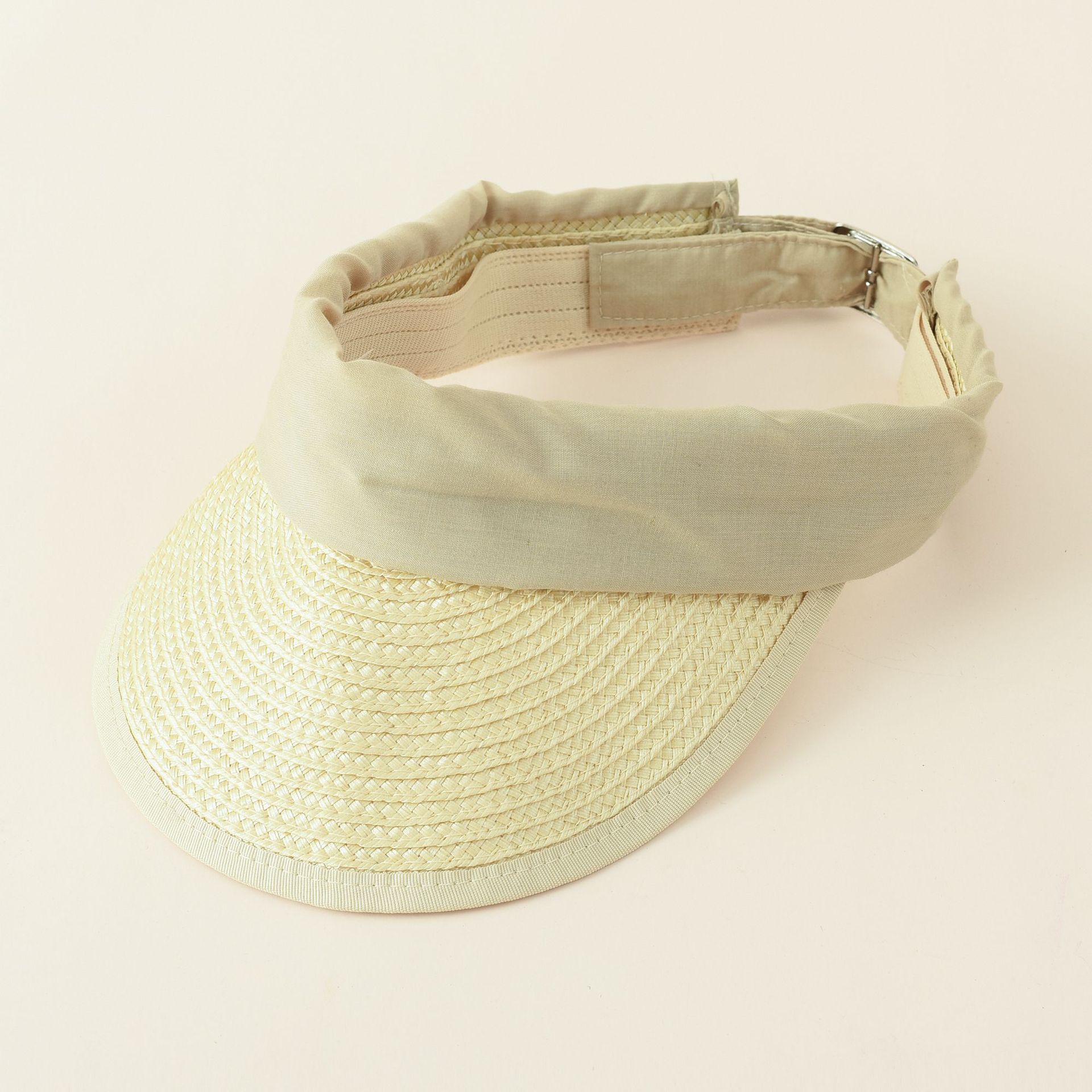 2021 nuevo sombrero de paja a juego de color superior vacío de verano para el sombrero de paja de protección solar de viaje padre-hijo