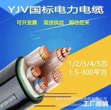 广州新兴铜芯电缆YJV/YJV22/NH/WDZ低烟无卤无氧铜交联电力电缆