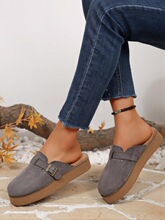 S 16738 Thick Sole Slip-On Sandals �����Ь ŷ���羳����ѷ��