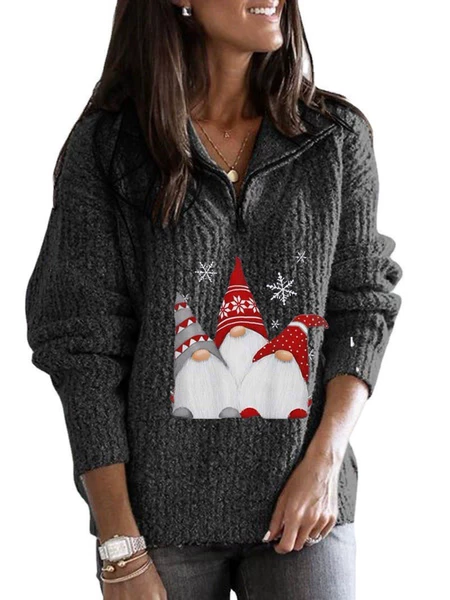 Dark Gray-Santa