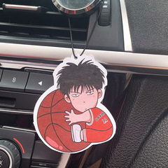 Q-version anime-style famous car fragrance accessory car air freshener car-mounted scented hanger deodorizing aroma.