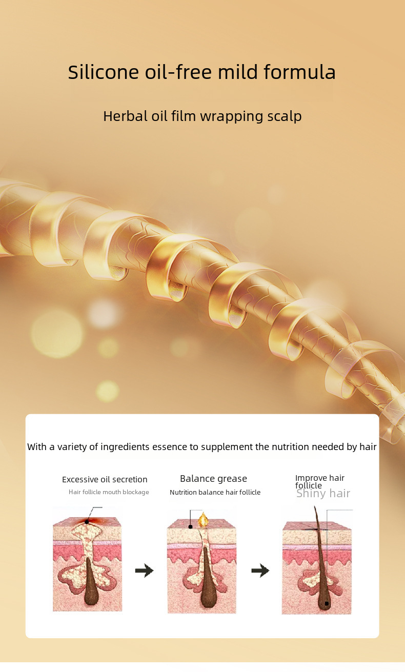 Ginseng Shampoo - Lathering