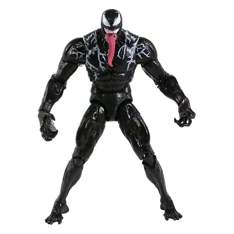 Extraordinario Spider-Man Venom 2 película Venom vampiro gwingmiles Super móvil hecho a mano modelo de 7 pulgadas
