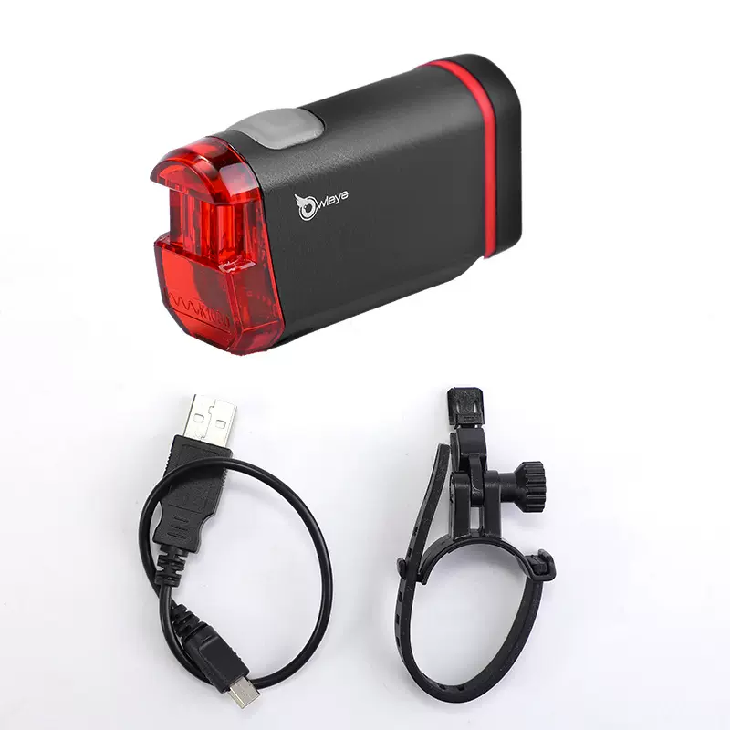 德规Stvzo自行车尾灯充电款 自行车灯骑行灯夜行灯骑行装备用品