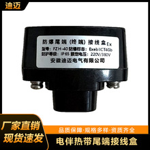 电伴热带电源接线盒防爆尾端终端接线盒温控器恒温尾端伴热带配件