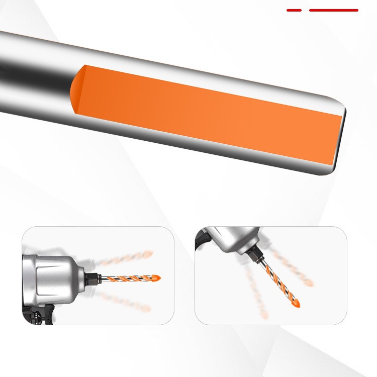 Cross-Border Triangular Drill Set Multi-Functional Ceramic Tile Ceramic Wall Glass Hole Opener Hand Electric Drill Alloy Drill Bit