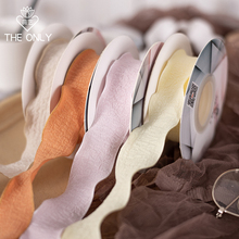 薇艺 花边褶皱丝带鲜花束包装缎带彩带烘焙蛋糕礼品花店包装材料