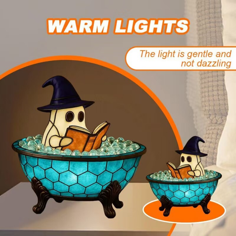 Ghost Bubble Bath Lamp  幽灵泡泡浴灯|undefined