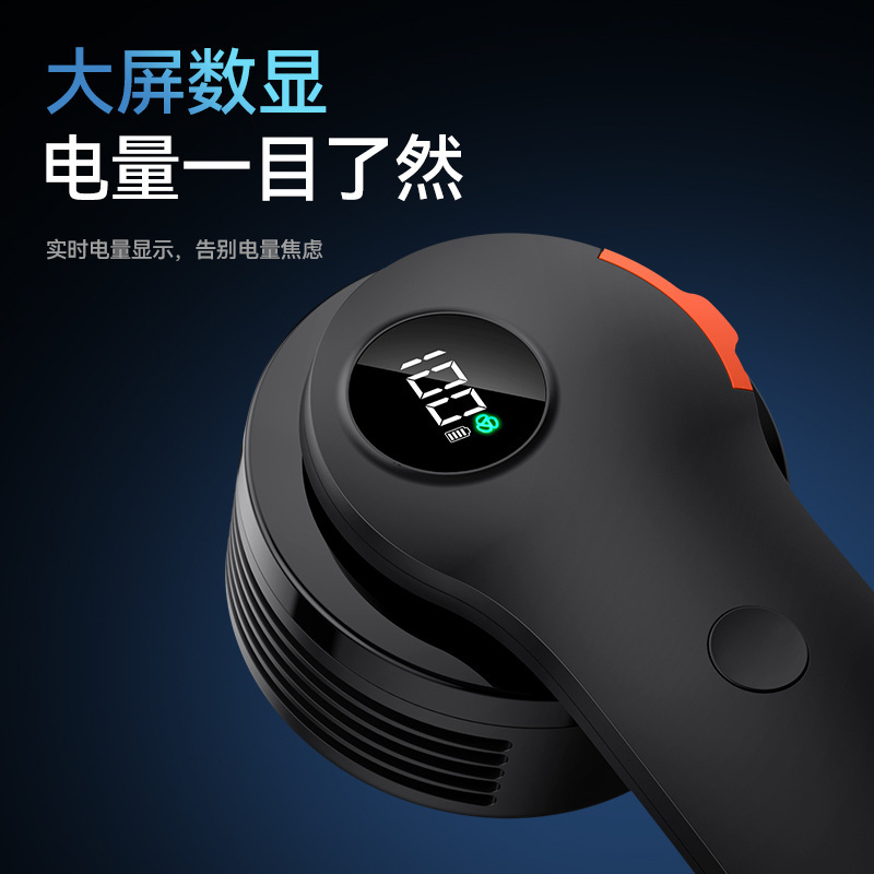 欧美跨境2025新款无叶挂脖风扇懒人静音便携式制冷数显户外小风扇|undefined