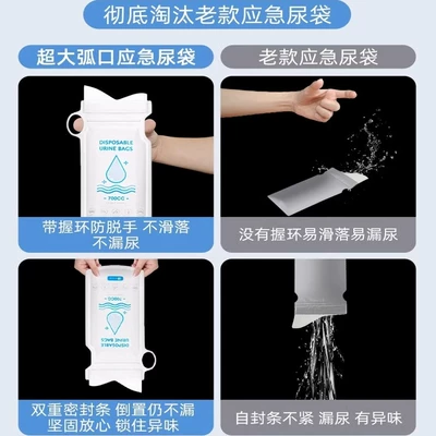 Emergency Urine Bag, On-board emergency urine bag