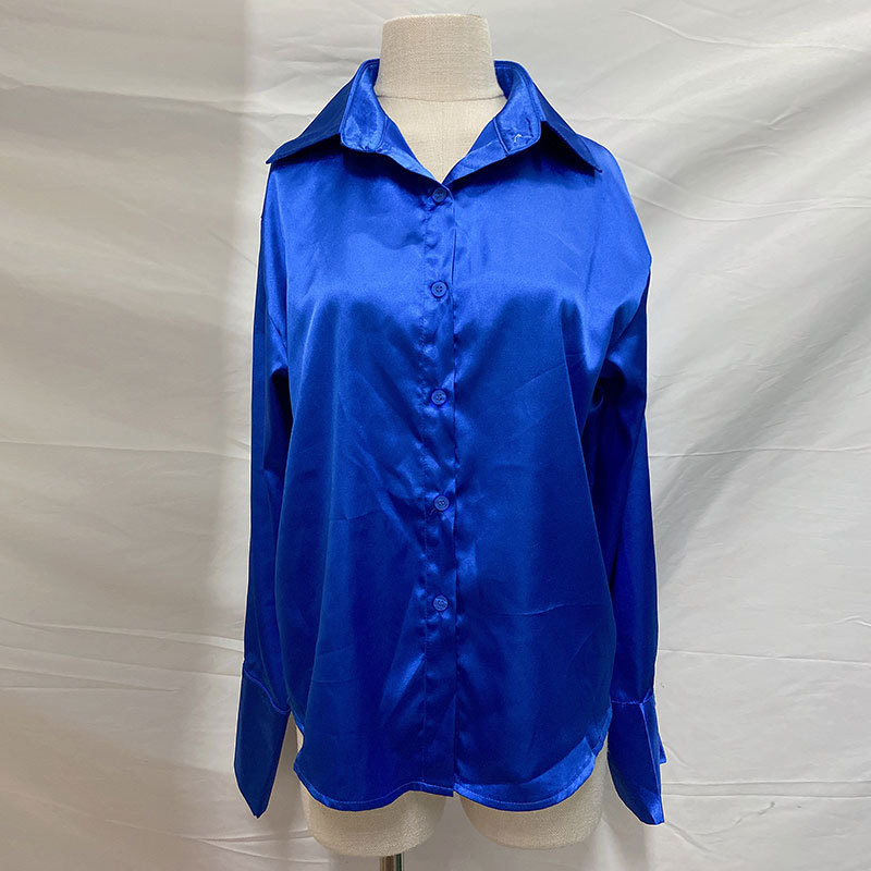 blusa vintage cetim azul e roxo, tops